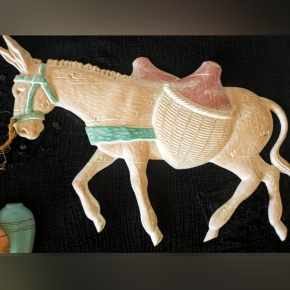 Vintage Iron Southwestern Wall Art - Folk Art, Mid Century, 3 Pieces - Picture 3 of 10